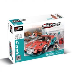 Decool 28001 Jisi 28001 non  THEO DÕI ĐIÊN bộ đồ chơi xếp lắp ráp ghép mô hình Speed Champions Racing Cars FAST RACING PACEMAKER Đua Xe Công Thức 404 khối