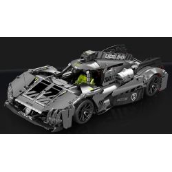 SEMBO WEKKI VIGGI 715002 non  CRAZY GEAR XE THỂ THAO CHIẾN BINH PEUGEOT 1:14 tỷ lệ 1:14 bộ đồ chơi xếp lắp ráp ghép mô hình  Kỹ Thuật Công Nghệ Cao Mô Hình Phương Tiện 1100 khối