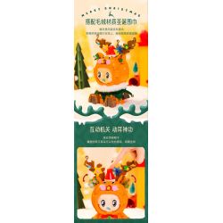 PANTASY 25003 non  EM BÉ GIÁNG SINH SANG TRỌNG bộ đồ chơi xếp lắp ráp ghép mô hình Christmas ELK BABY