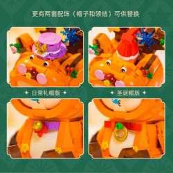 PANTASY 25003 non  EM BÉ GIÁNG SINH SANG TRỌNG bộ đồ chơi xếp lắp ráp ghép mô hình Christmas ELK BABY