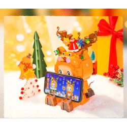 PANTASY 25003 non  EM BÉ GIÁNG SINH SANG TRỌNG bộ đồ chơi xếp lắp ráp ghép mô hình Christmas ELK BABY