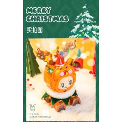 PANTASY 25003 non  EM BÉ GIÁNG SINH SANG TRỌNG bộ đồ chơi xếp lắp ráp ghép mô hình Christmas ELK BABY