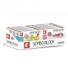 SEMBO 601208 601209 601210 601211 non  SENBAO STREET VIEW SERIES XE BÁN HÀNG MINI 4 LOẠI bộ đồ chơi xếp lắp ráp ghép mô hình Mini Modular Đường Phố Thu Nhỏ 490 khối