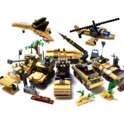 QIAO LE TONG TS11107 11107 non  KẾT HỢP CHIẾN ĐẤU bộ đồ chơi xếp lắp ráp ghép mô hình 635 khối