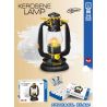 ZHEGAO 00988 non  ĐÈN DẦU CỔ ĐIỂN bộ đồ chơi xếp lắp ráp ghép mô hình Creator KEROSENE LAMP Sáng Tạo 378 khối