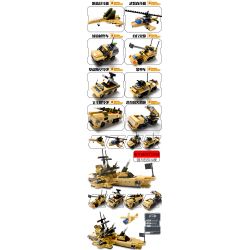 QIAO LE TONG TS11107 11107 non  KẾT HỢP CHIẾN ĐẤU bộ đồ chơi xếp lắp ráp ghép mô hình 635 khối