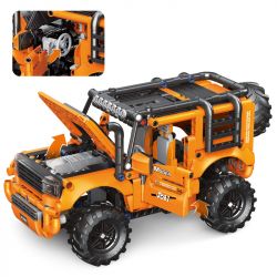 Decool 3817 Jisi 3817 non  XE ĐỊA HÌNH-GOBI CHASE LÙI bộ đồ chơi xếp lắp ráp ghép mô hình  MECFACTOR Kỹ Thuật Công Nghệ Cao Mô Hình Phương Tiện 860 khối