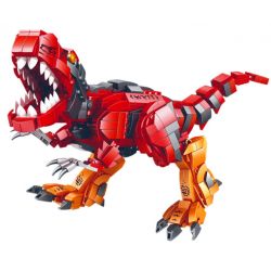 QIAO LE TONG 2103 non  TYRANT. bộ đồ chơi xếp lắp ráp ghép mô hình 851 khối