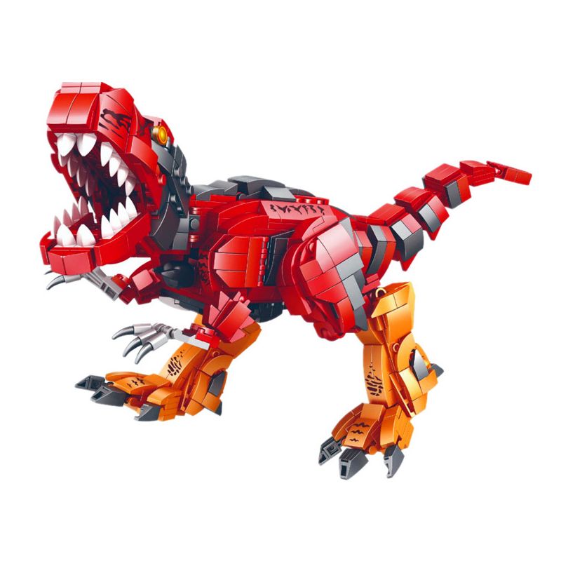 QIAO LE TONG 2103 non  TYRANT. bộ đồ chơi xếp lắp ráp ghép mô hình 851 khối