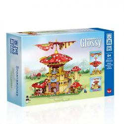 ZHEGAO 01015 non  KHÁCH SẠN LINH CHI bộ đồ chơi xếp lắp ráp ghép mô hình Creator GLOSSY GANODERMA HOTEL Sáng Tạo 2763 khối