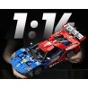 SEMBO WEKKI VIGGI 715001 non  TRANG BỊ XE THỂ THAO FORD GT tỷ lệ 1:14 bộ đồ chơi xếp lắp ráp ghép mô hình  Kỹ Thuật Công Nghệ Cao Mô Hình Phương Tiện 1257 khối