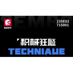 SEMBO WEKKI VIGGI 715001 non  TRANG BỊ XE THỂ THAO FORD GT tỷ lệ 1:14 bộ đồ chơi xếp lắp ráp ghép mô hình  Kỹ Thuật Công Nghệ Cao Mô Hình Phương Tiện 1257 khối