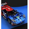 SEMBO WEKKI VIGGI 715001 non  TRANG BỊ XE THỂ THAO FORD GT tỷ lệ 1:14 bộ đồ chơi xếp lắp ráp ghép mô hình  Kỹ Thuật Công Nghệ Cao Mô Hình Phương Tiện 1257 khối