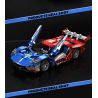 SEMBO WEKKI VIGGI 715001 non  TRANG BỊ XE THỂ THAO FORD GT tỷ lệ 1:14 bộ đồ chơi xếp lắp ráp ghép mô hình  Kỹ Thuật Công Nghệ Cao Mô Hình Phương Tiện 1257 khối