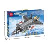 MINGDI LEIBAO K089 non  VŨ KHÍ TRANG MÁY BAY CHIẾN ĐẤU TÀNG HÌNH J-20 bộ đồ chơi xếp lắp ráp ghép mô hình Military Army ARMED WEAPONS J20 STEALTH FIGHTER Quân Sự Bộ Đội 1033 khối