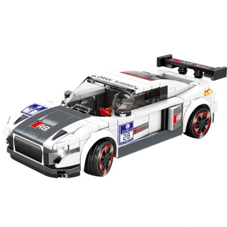 CO-CREATION 211 non  VUA TRÔI DẠT bộ đồ chơi xếp lắp ráp ghép mô hình Speed Champions Racing Cars Đua Xe Công Thức 290 khối