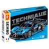 SEMBO WEKKI VIGGI 715000 non  TÍCH LŨY CRAZY BIAO BUGATTI X TORNADO tỷ lệ 1:14 bộ đồ chơi xếp lắp ráp ghép mô hình  BUGATTI BOLIDE Kỹ Thuật Công Nghệ Cao Mô Hình Phương Tiện 1499 khối