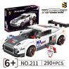 CO-CREATION 211 non  VUA TRÔI DẠT bộ đồ chơi xếp lắp ráp ghép mô hình Speed Champions Racing Cars Đua Xe Công Thức 290 khối