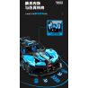 SEMBO WEKKI VIGGI 715000 non  TÍCH LŨY CRAZY BIAO BUGATTI X TORNADO tỷ lệ 1:14 bộ đồ chơi xếp lắp ráp ghép mô hình  BUGATTI BOLIDE Kỹ Thuật Công Nghệ Cao Mô Hình Phương Tiện 1499 khối