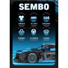 SEMBO WEKKI VIGGI 715000 non  TÍCH LŨY CRAZY BIAO BUGATTI X TORNADO tỷ lệ 1:14 bộ đồ chơi xếp lắp ráp ghép mô hình  BUGATTI BOLIDE Kỹ Thuật Công Nghệ Cao Mô Hình Phương Tiện 1499 khối