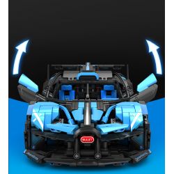 SEMBO WEKKI VIGGI 715000 non  TÍCH LŨY CRAZY BIAO BUGATTI X TORNADO tỷ lệ 1:14 bộ đồ chơi xếp lắp ráp ghép mô hình  BUGATTI BOLIDE Kỹ Thuật Công Nghệ Cao Mô Hình Phương Tiện 1499 khối