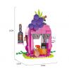 COGO 13807-4 non  RƯỢU VANG KHÁCH SẠN bộ đồ chơi xếp lắp ráp ghép mô hình Mini Modular FRUIT TREE Đường Phố Thu Nhỏ 261 khối