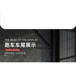 GOGO 67127 non  VUA TRÔI DẠT tỷ lệ 1:18 bộ đồ chơi xếp lắp ráp ghép mô hình  Kỹ Thuật Công Nghệ Cao Mô Hình Phương Tiện 440 khối