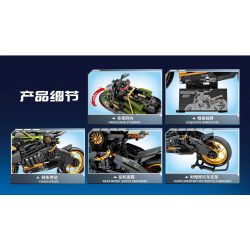 SEMBO WEKKI VIGGI 713800 non  THU THẬP VŨ KHÍ BÃO RAMBO THE DEVIL tỷ lệ 1:5 bộ đồ chơi xếp lắp ráp ghép mô hình  Kỹ Thuật Công Nghệ Cao Mô Hình Phương Tiện 1720 khối