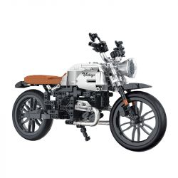 COGO 15803C non  XE MÁY CỔ ĐIỂN bộ đồ chơi xếp lắp ráp ghép mô hình  TECH-STORM Kỹ Thuật Công Nghệ Cao Mô Hình Phương Tiện 631 khối