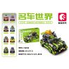 SEMBO WEKKI VIGGI 714014 non  THẾ GIỚI XE HƠI SANG TRỌNG TRUY TÌM KHO BÁU bộ đồ chơi xếp lắp ráp ghép mô hình Speed Champions Racing Cars Đua Xe Công Thức 315 khối