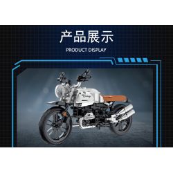 COGO 15803C non  XE MÁY CỔ ĐIỂN bộ đồ chơi xếp lắp ráp ghép mô hình  TECH-STORM Kỹ Thuật Công Nghệ Cao Mô Hình Phương Tiện 631 khối