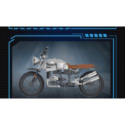 COGO 15803C non  XE MÁY CỔ ĐIỂN bộ đồ chơi xếp lắp ráp ghép mô hình  TECH-STORM Kỹ Thuật Công Nghệ Cao Mô Hình Phương Tiện 631 khối