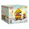 GUDI 51011 non  CẢNH ĐƯỜNG PHỐ GUOCHAO 2 bộ đồ chơi xếp lắp ráp ghép mô hình Modular Buildings Mô Hình Nhà Cửa