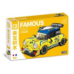 SEMBO WEKKI VIGGI 714013 non  THẾ GIỚI XE SANG THẢ DIỀU bộ đồ chơi xếp lắp ráp ghép mô hình Speed Champions Racing Cars Đua Xe Công Thức 305 khối