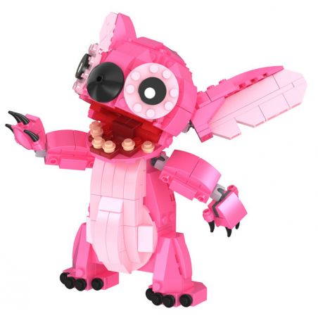 HC MAGIC XZ002 non  LILO & STITCH THIÊN THẦN bộ đồ chơi xếp lắp ráp ghép mô hình 350 khối