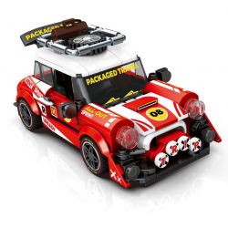 SEMBO WEKKI VIGGI 714008 non  THẾ GIỚI XE SANG SẴN SÀNG LÊN ĐƯỜNG bộ đồ chơi xếp lắp ráp ghép mô hình Speed Champions Racing Cars Đua Xe Công Thức 317 khối