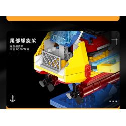 XINGBAO XB-18012 18012 XB18012 non  CATAMARAN ĐIỆN bộ đồ chơi xếp lắp ráp ghép mô hình POWER CATAMARAN 327 khối