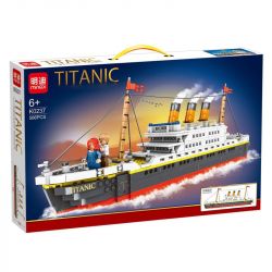MINGDI K0237 0237 non  TÀU TITANIC bộ đồ chơi xếp lắp ráp ghép mô hình Movie & Game Phim Và Trò Chơi 586 khối