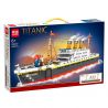 MINGDI K0237 0237 non  TÀU TITANIC bộ đồ chơi xếp lắp ráp ghép mô hình Movie & Game Phim Và Trò Chơi 586 khối