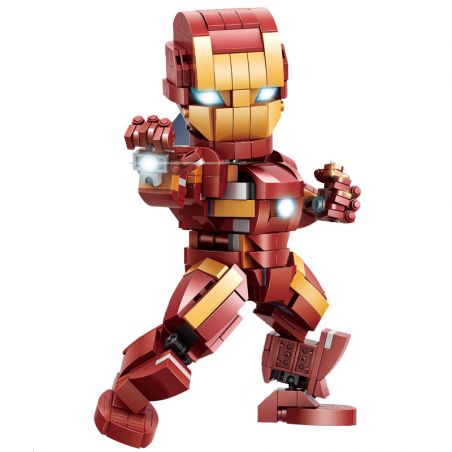 QIAO LE TONG 1502 non  CHIẾN TRANH THÉP bộ đồ chơi xếp lắp ráp ghép mô hình IRON WARRIOR 622 khối