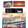 MINGDI K0237 0237 non  TÀU TITANIC bộ đồ chơi xếp lắp ráp ghép mô hình Movie & Game Phim Và Trò Chơi 586 khối