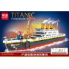 MINGDI K0237 0237 non  TÀU TITANIC bộ đồ chơi xếp lắp ráp ghép mô hình Movie & Game Phim Và Trò Chơi 586 khối