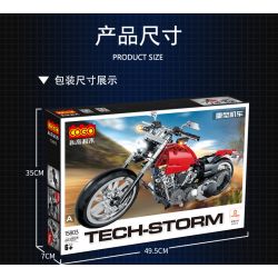 COGO 15803 non  ĐẦU MÁY HẠNG NẶNG bộ đồ chơi xếp lắp ráp ghép mô hình  TECH-STORM Kỹ Thuật Công Nghệ Cao Mô Hình Phương Tiện 603 khối