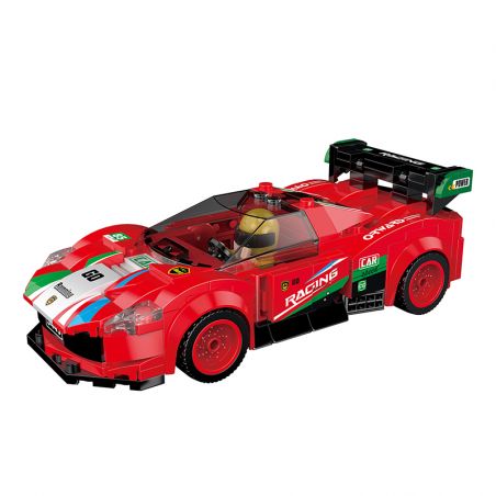 COGO 13441-1 non  SIÊU XE FERRARI GT bộ đồ chơi xếp lắp ráp ghép mô hình Speed Champions Racing Cars Đua Xe Công Thức 271 khối