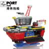 XINGBAO XB-18011 18011 XB18011 non  TÀU KÉO CẢNG bộ đồ chơi xếp lắp ráp ghép mô hình PORT TUG 438 khối
