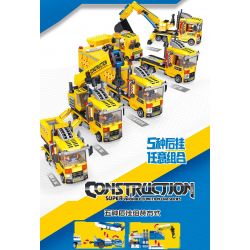 PanlosBrick 659009 Panlos Brick 659009 non  ĐỘI KỸ THUẬT ĐÔ THỊ bộ đồ chơi xếp lắp ráp ghép mô hình 611 khối