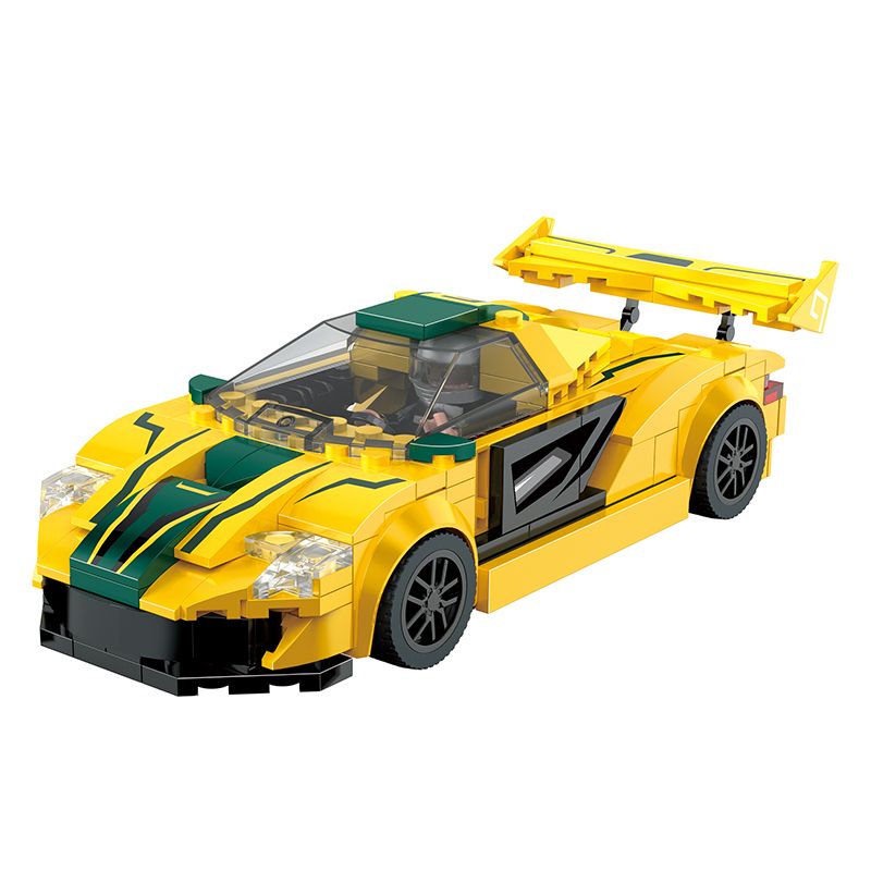 COGO 13442-2 non  MACALLAN GTR bộ đồ chơi xếp lắp ráp ghép mô hình Speed Champions Racing Cars Đua Xe Công Thức 250 khối