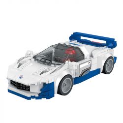 COGO 13442-1 non  MA-THÊ MC12 bộ đồ chơi xếp lắp ráp ghép mô hình Speed Champions Racing Cars MASERATI MC12 Đua Xe Công Thức 272 khối