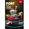 XINGBAO XB-18011 18011 XB18011 non  TÀU KÉO CẢNG bộ đồ chơi xếp lắp ráp ghép mô hình PORT TUG 438 khối