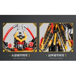 IM.MASTER QIHUI 6820 non  CHIẾN BINH VÔ SONG LỮ BỐ bộ đồ chơi xếp lắp ráp ghép mô hình  MECHANICAL MASTER Kỹ Thuật Công Nghệ Cao Mô Hình Phương Tiện 2088 khối